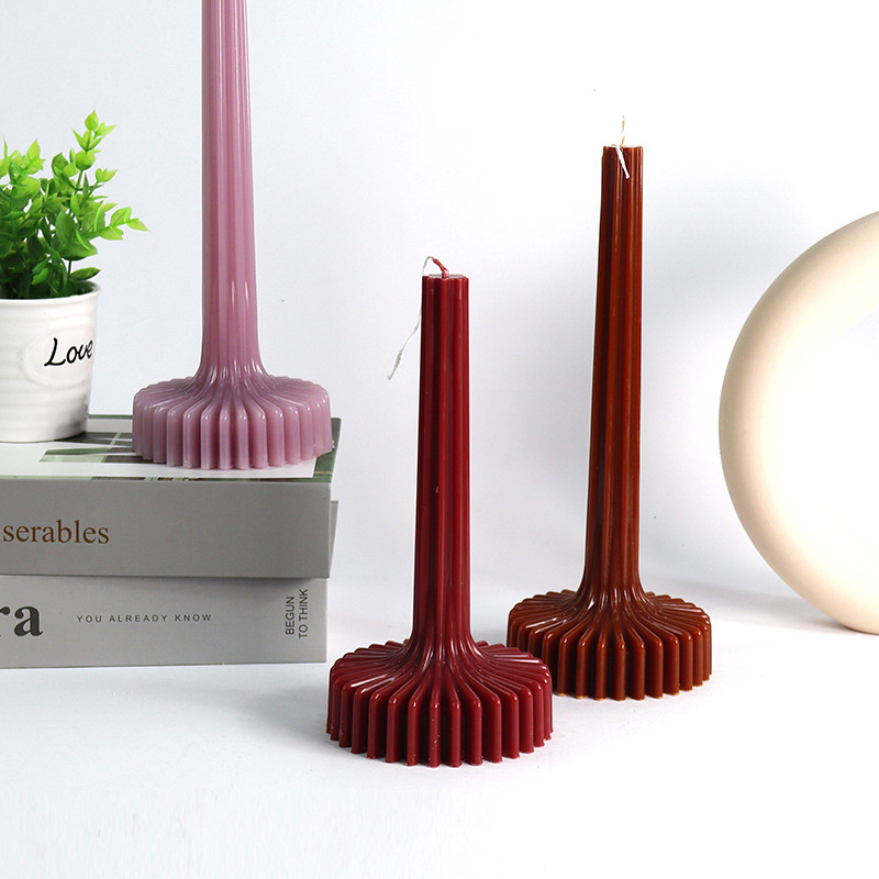 Candle Making Vessels - قالب شمع ثلاثي الأبعاد على شكل