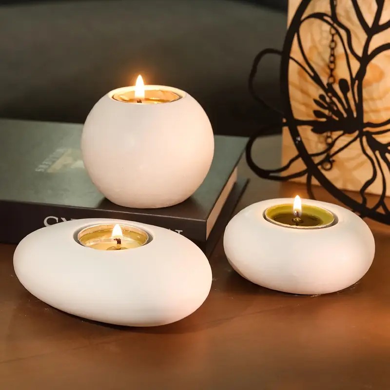 Candle Making Vessels - Tealight شمعة حامل الراتنج قالب من