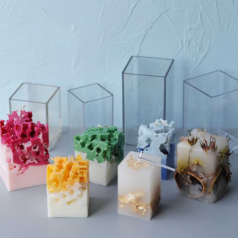 Candle Making Kits - ثلاثية الأبعاد مربع مستطيل العمود قالب