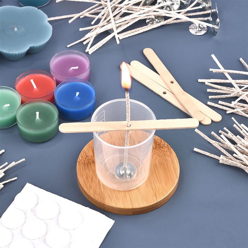 30 قطعة شمعة الفتائل منخفضة ال - مراجعة Candle Making Date Night وسعره