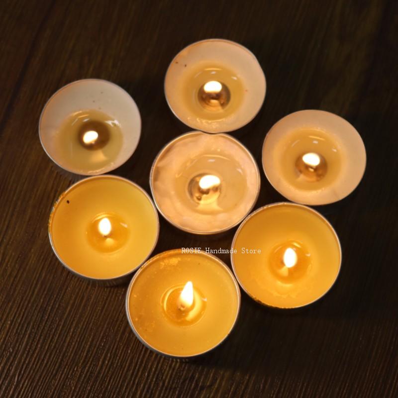 علبة شمع شاي دائرية من الألومن - مراجعة Candle Making Date Night وسعره