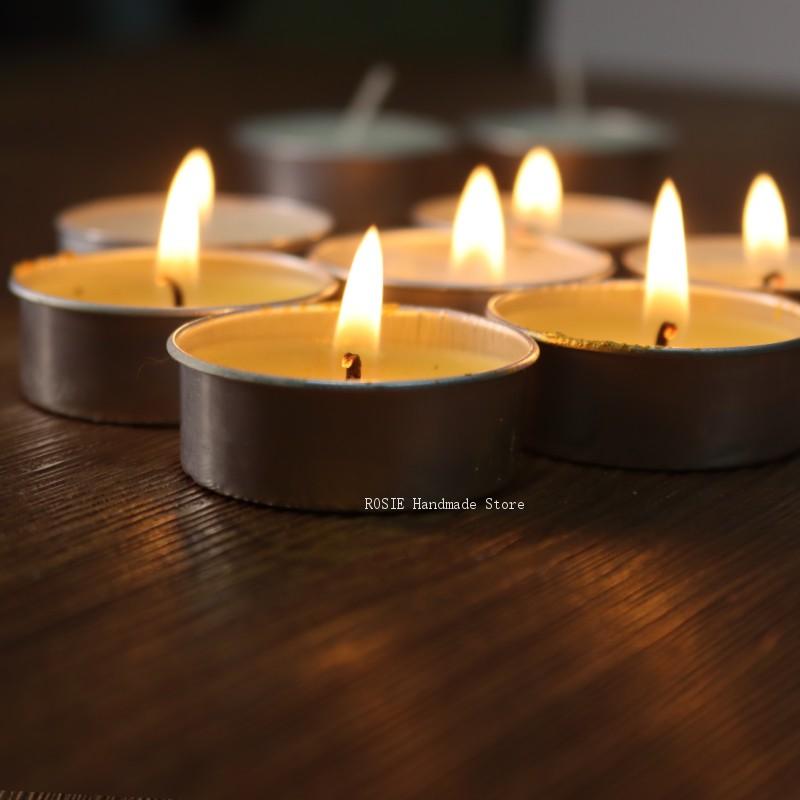 علبة شمع شاي دائرية من الألومن - مراجعة Candle Making Date Night وسعره