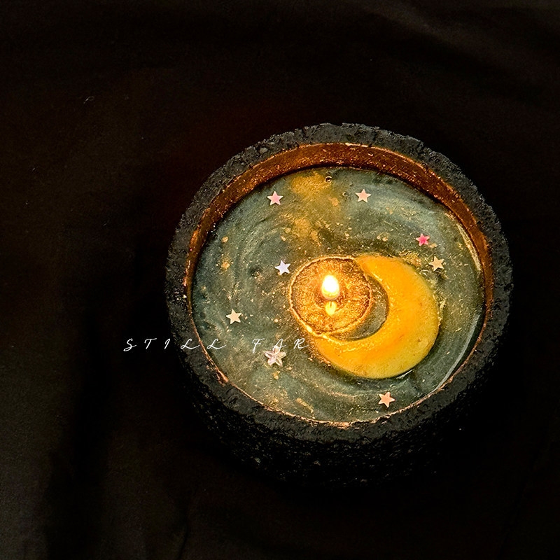 شمعة ميلتينج مون المعطرة المصن - مراجعة Candle Making Scents وسعره