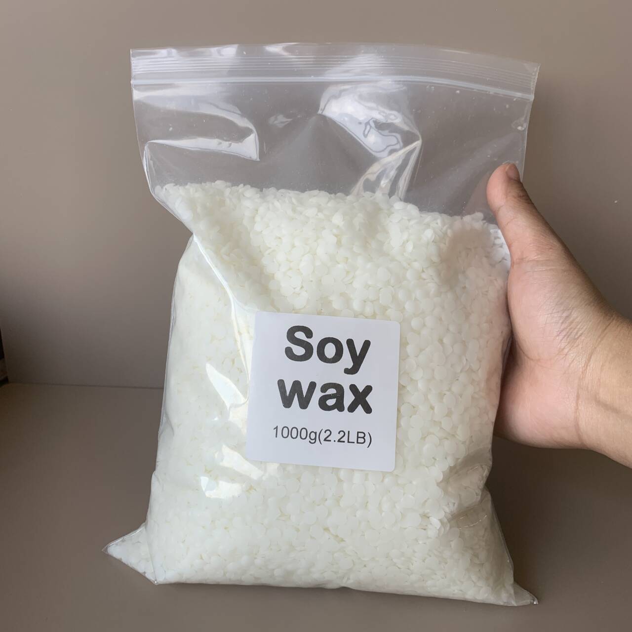 50 جرام-1000 جرام 100% شمع الص - مراجعة Candle Making Wax وسعره