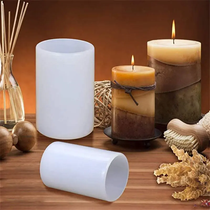 اسطوانة سيليكون شمعة قوالب الر - مراجعة Candle Making Date Night وسعره