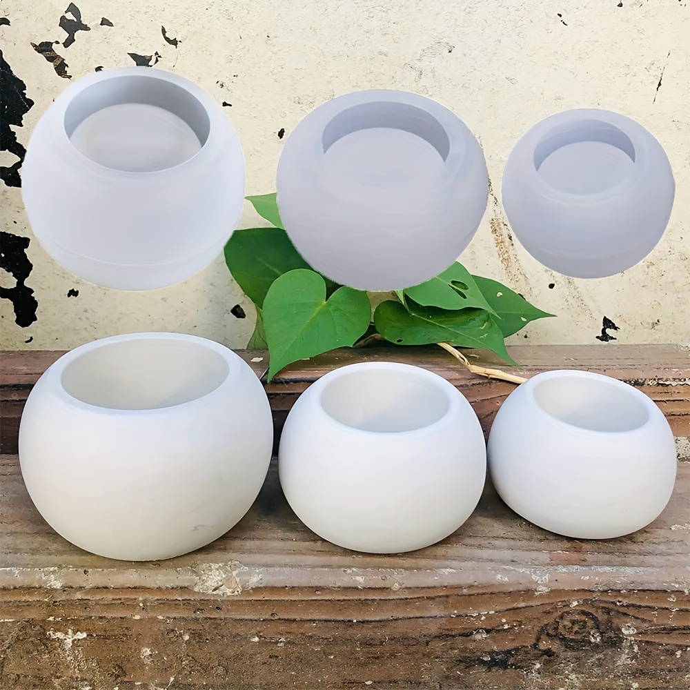 3 قطع - قالب سيليكون دائري لأص - مراجعة Candle Making Vessels وسعره