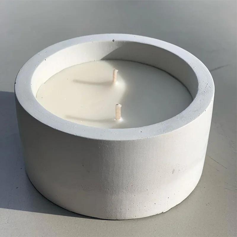 3 أحجام قوالب الخرسانة الاسمنت - مراجعة Candle Making Vessels وسعره